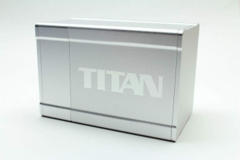 Boxgods Titan Solid Silver Deck Box